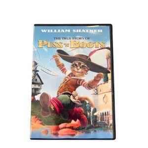 The True Story Of Puss N Boots DVD 2011 Family Adventure Movie Pre-Owned